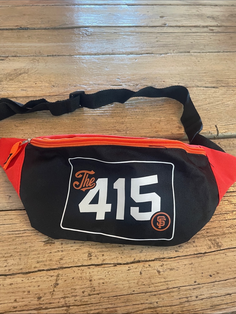 San Francisco Giants 415 Black & Orange Waist Bag